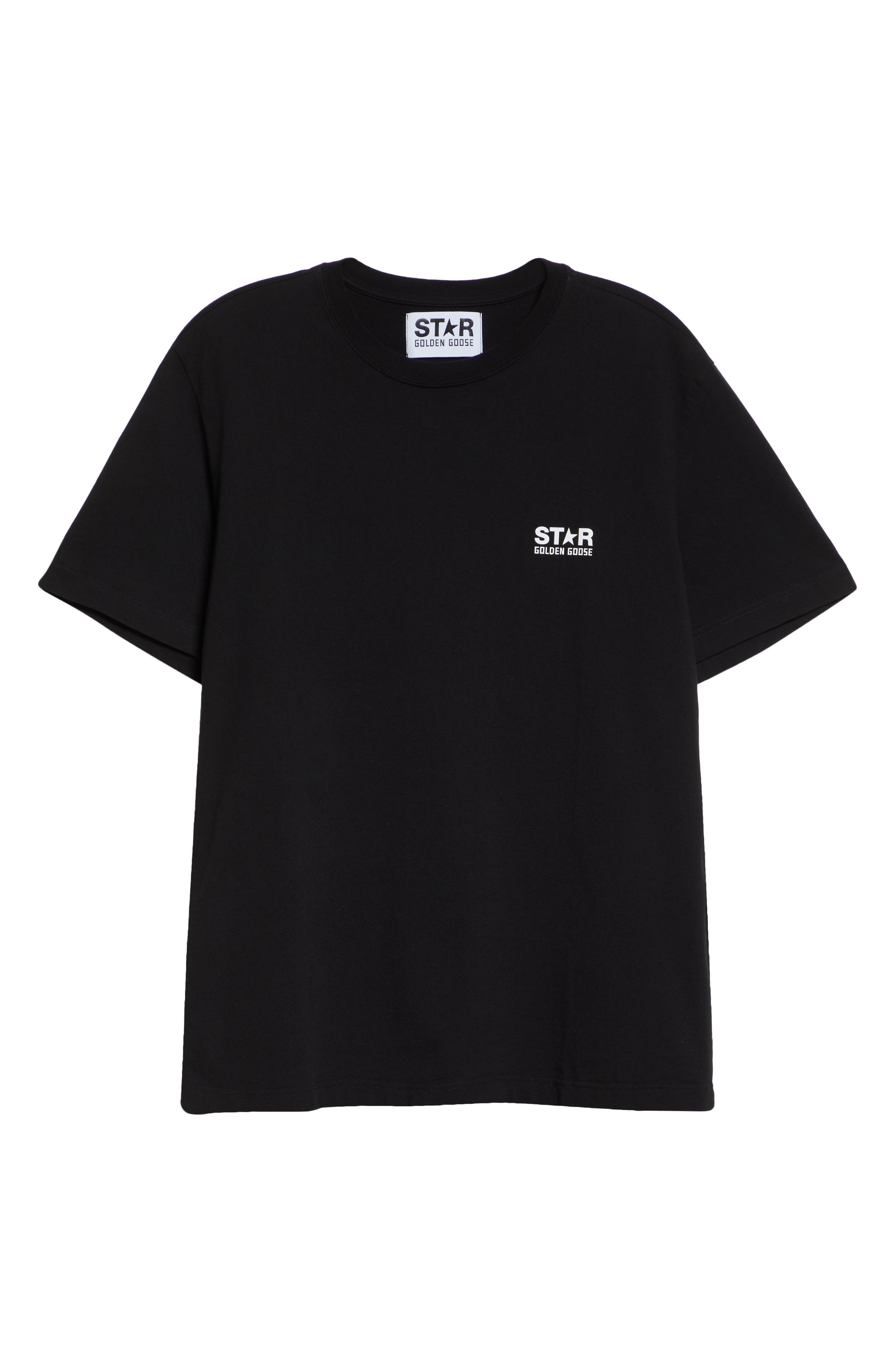 Golden Goose Big Star Logo Graphic Tee in Black/White at Nordstrom - 5