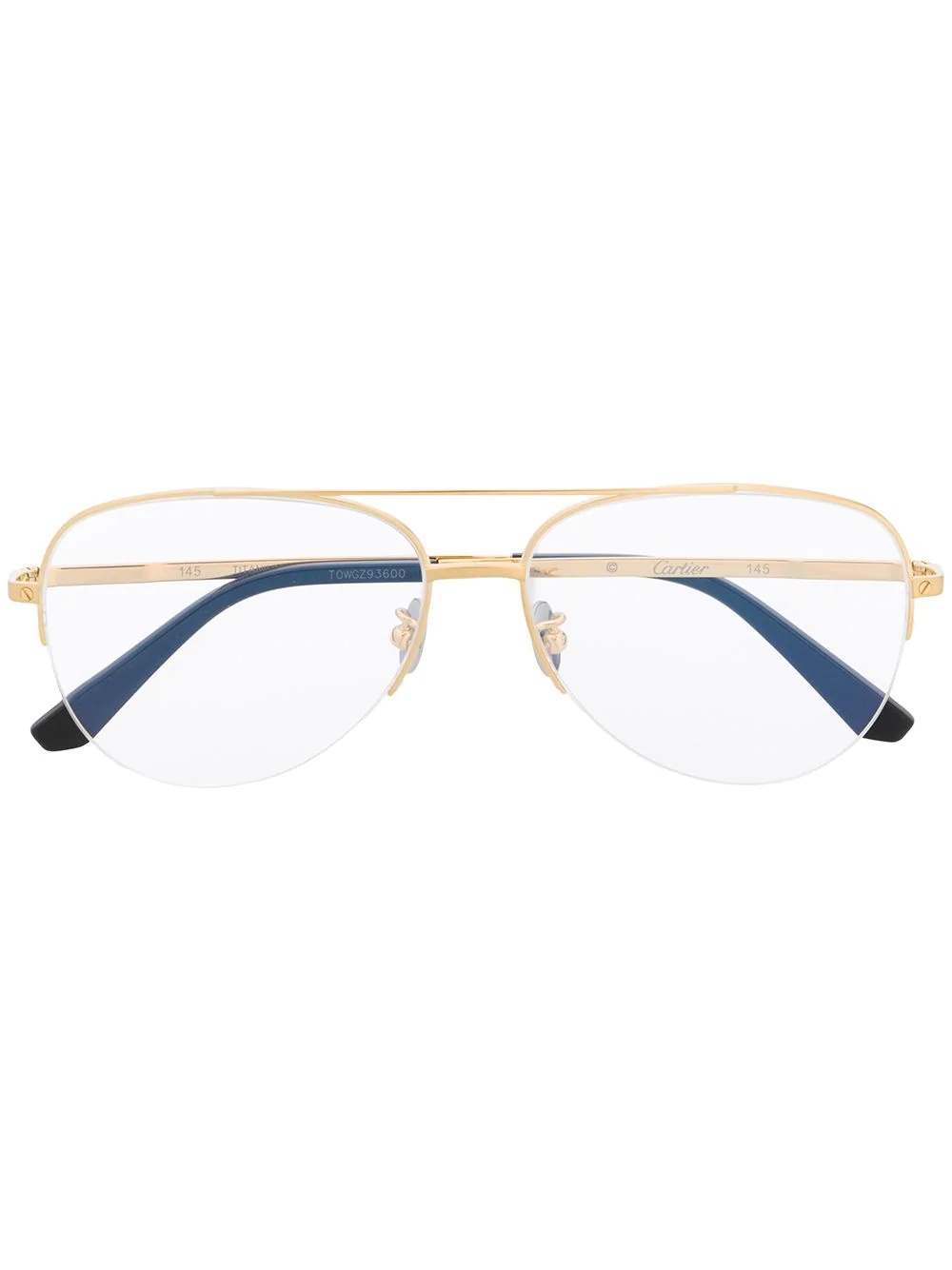 Santos de Cartier aviator-frame glasses - 1