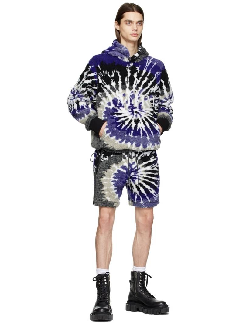 AMIRI Black Crepe Lug Combat Boots outlook