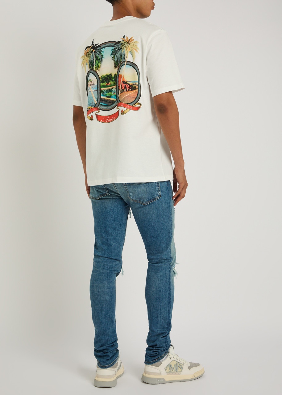 Amiri Paradise Printed Cotton T-shirt - 4