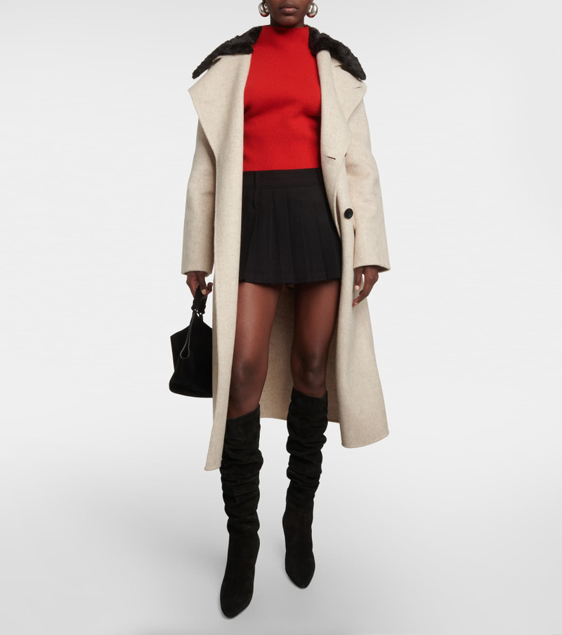 Manolo Blahnik Calassohi 90 suede mid-calf boots outlook