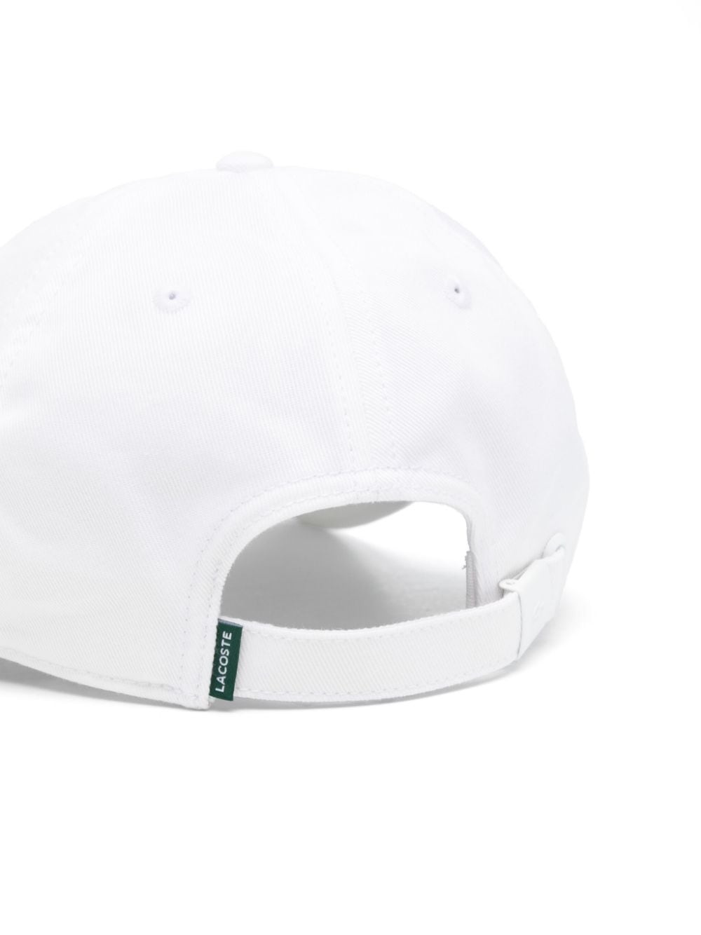 Crocodile-patch twill cap - 2