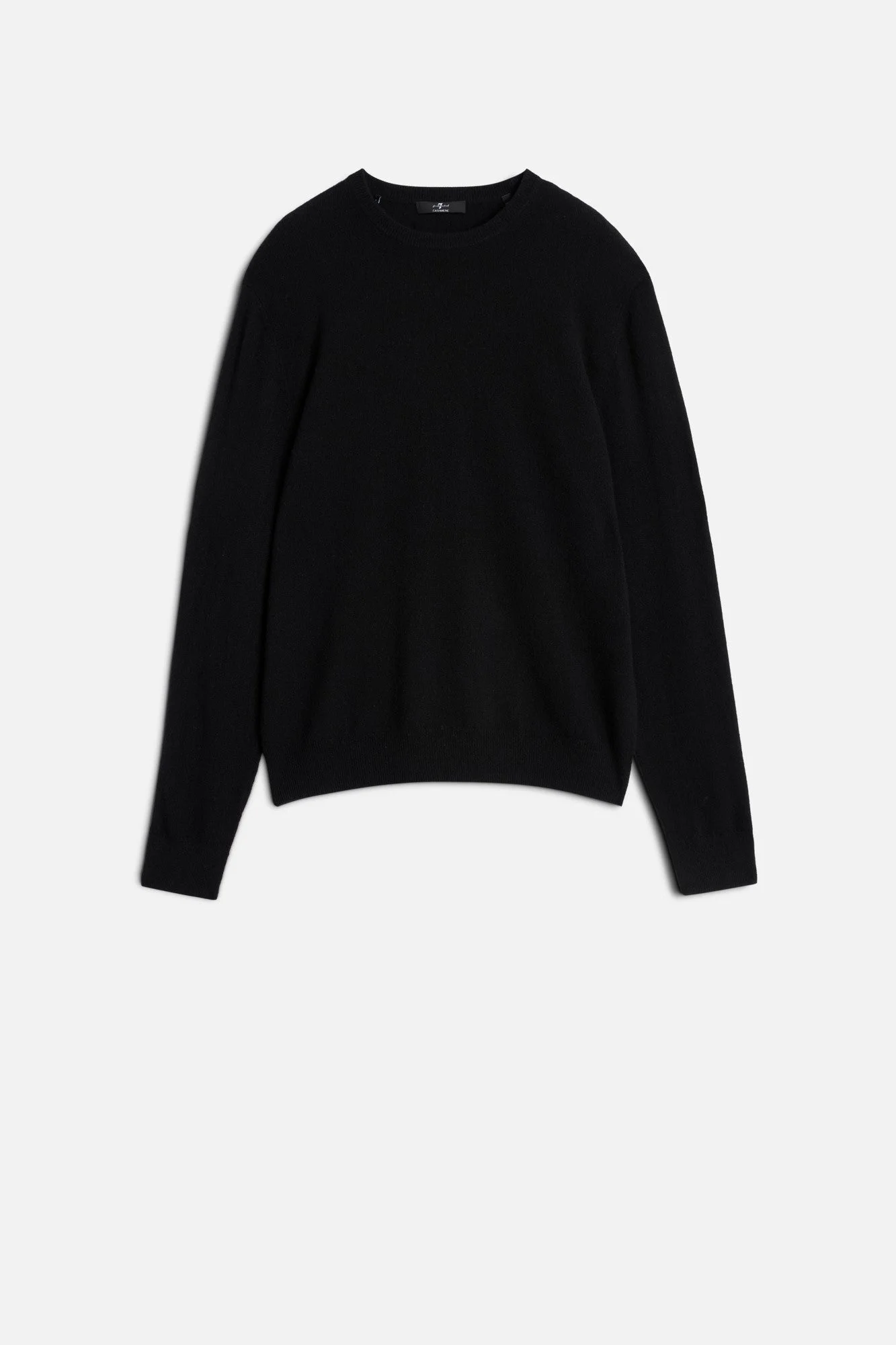 Cashmere Crewneck Sweater In Coal - 1