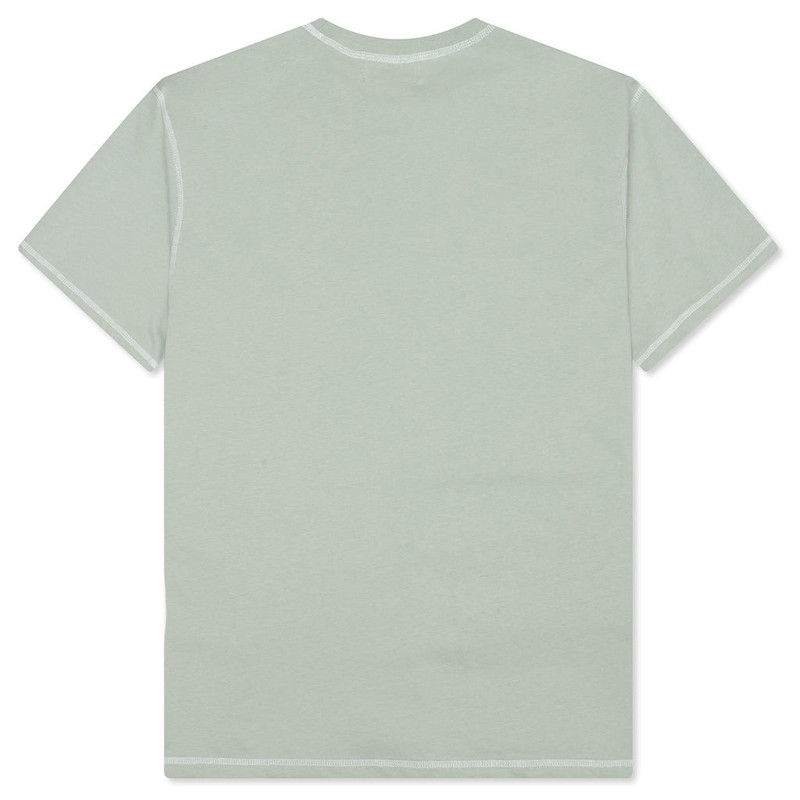Museum of Peace & Quiet WORDMARK REVERSE STITCHED T-SHIRT - SAGE outlook