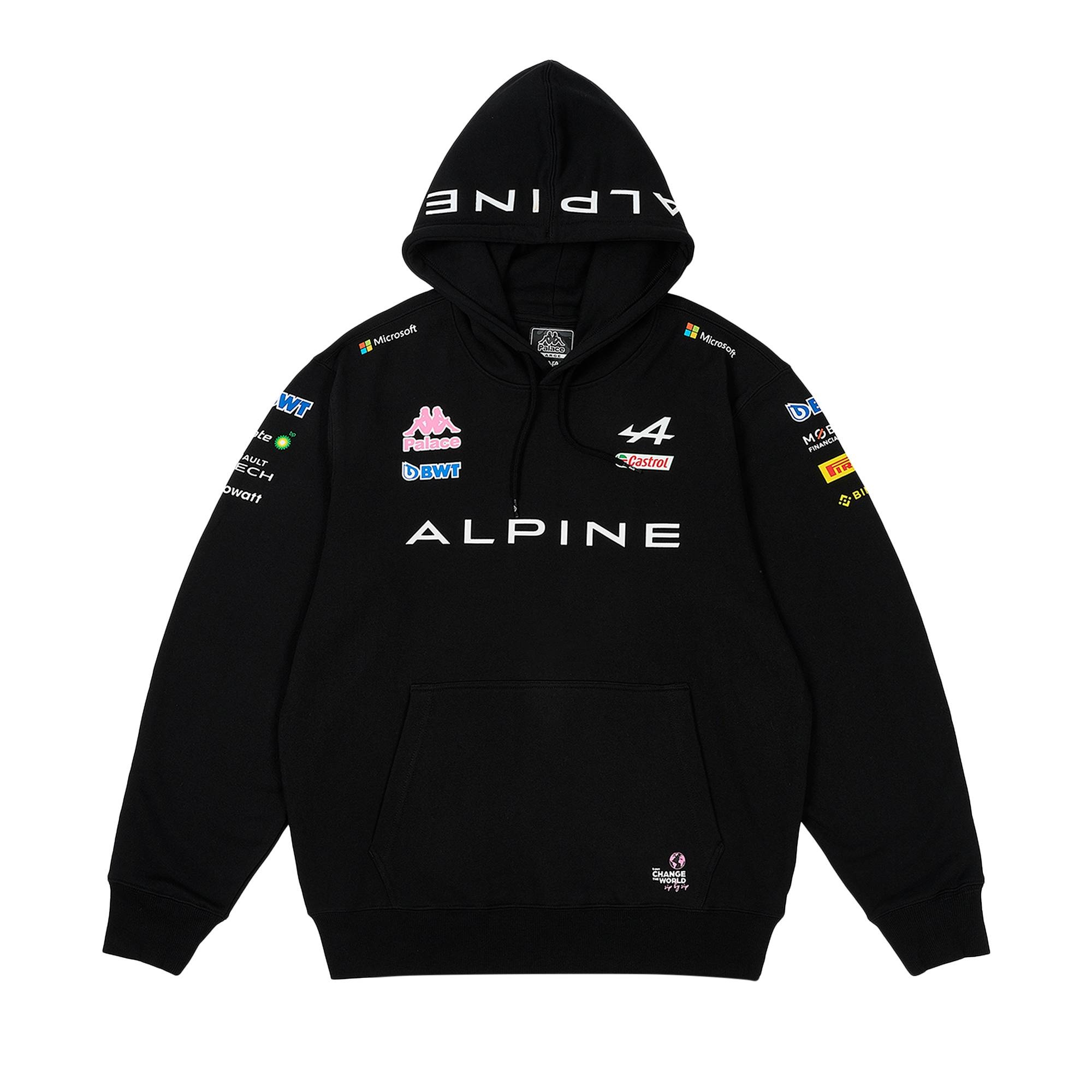 Palace x Kappa For Alpine Hood 'Black' - 1