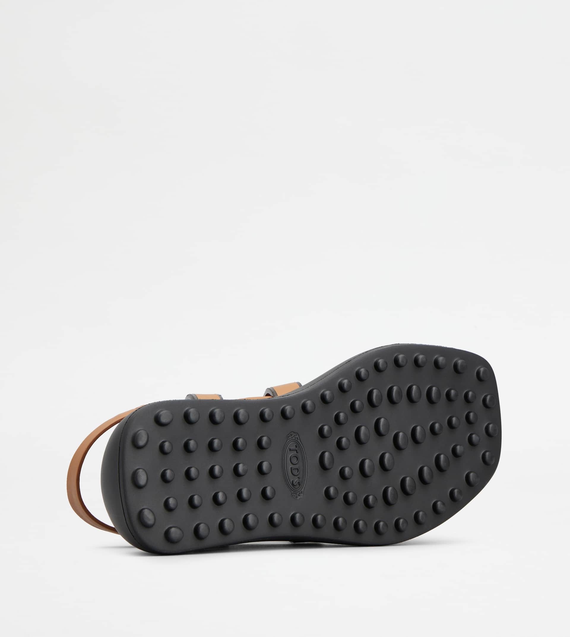 KATE SANDALS IN LEATHER - BROWN - 5