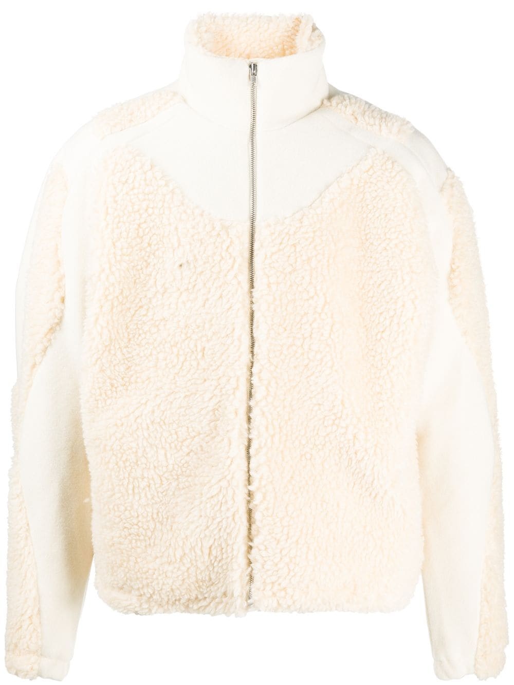 Ercan two-tone fleece jacket - 1