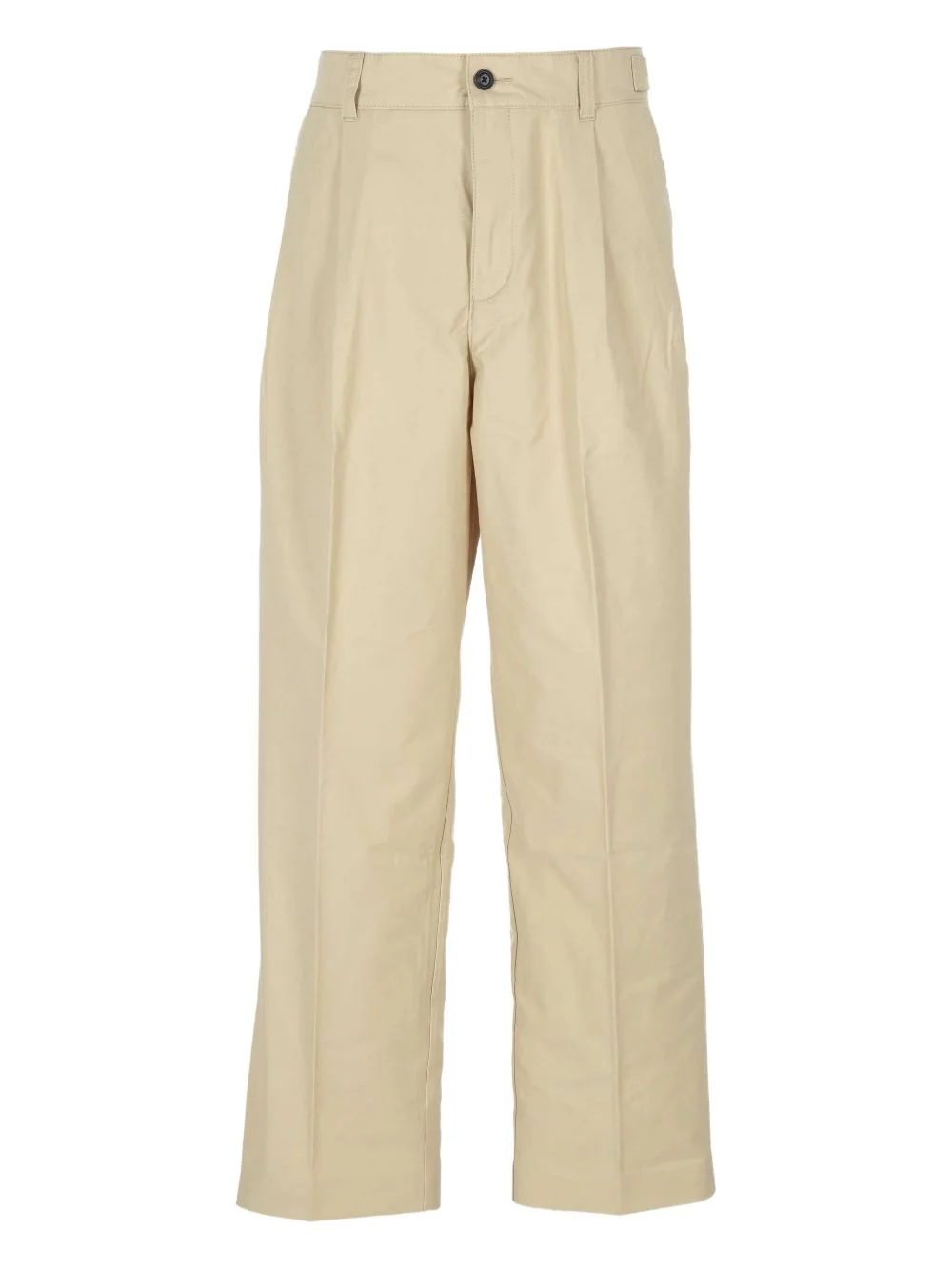 pleated-front trousers - 1