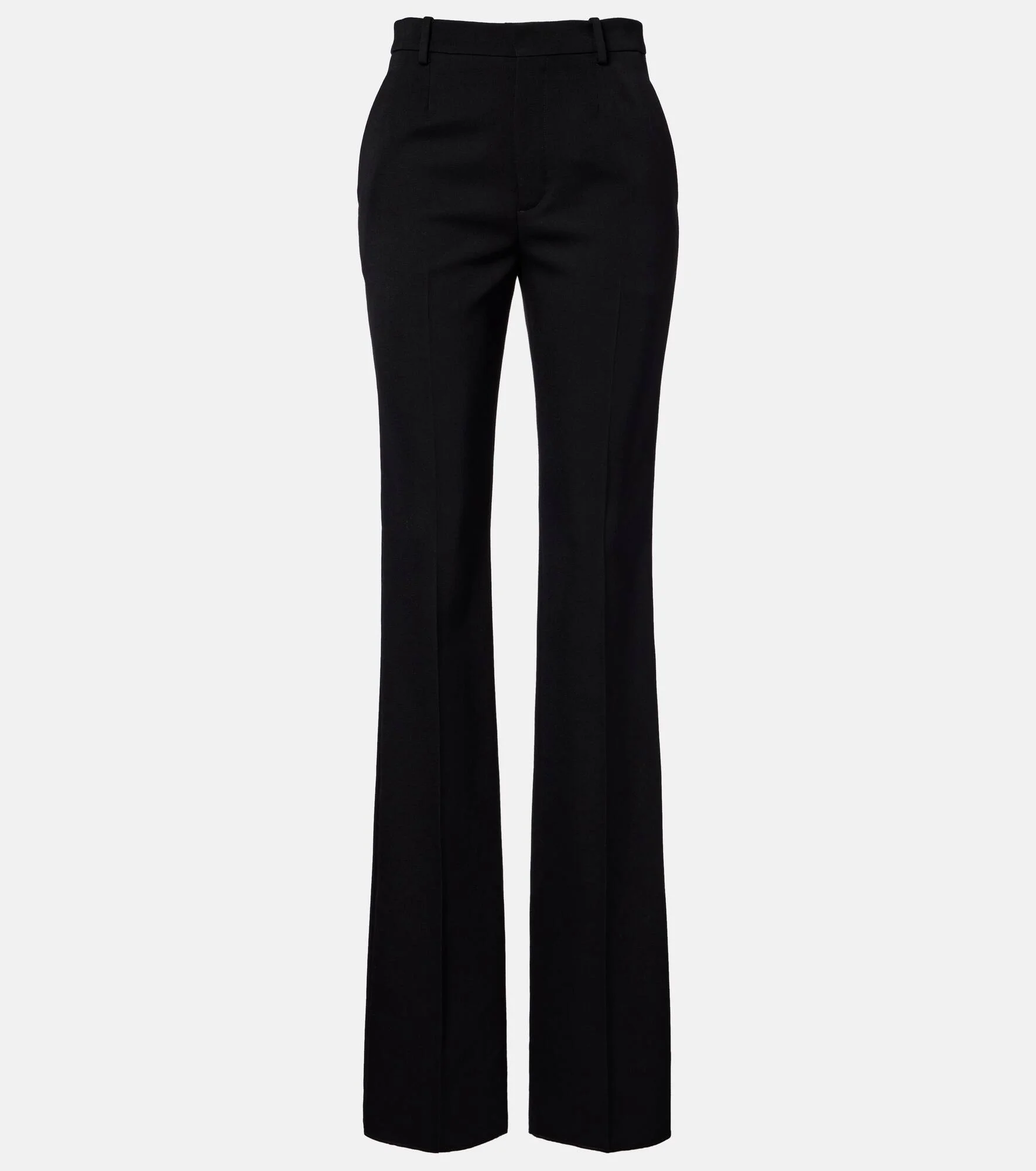 Wool grain de poudre tuxedo pants - 1