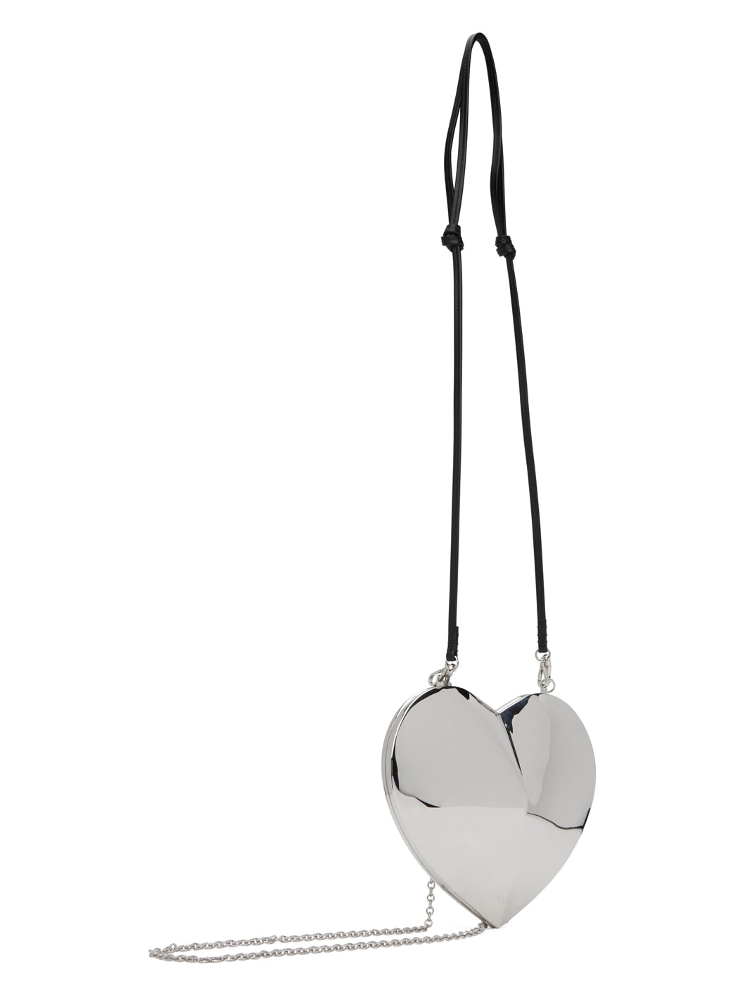 Silver 'Le Cœur' Minaudiere Bag - 2