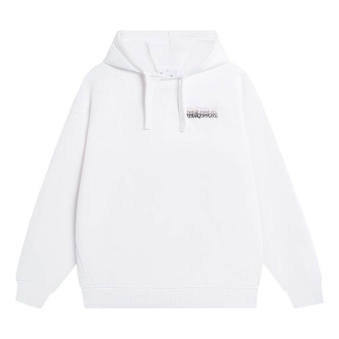 Li-Ning Counterflow Graphic Hoodie 'White' AWDSI27-1 - 1