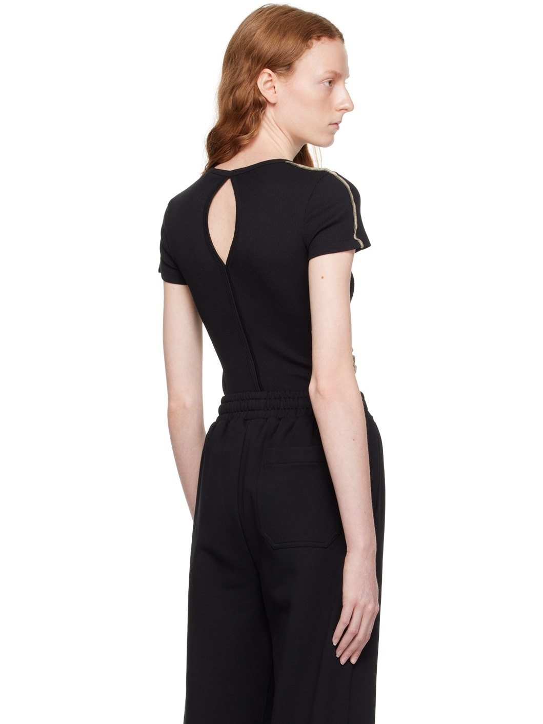 Black Twisted T-Shirt - 3