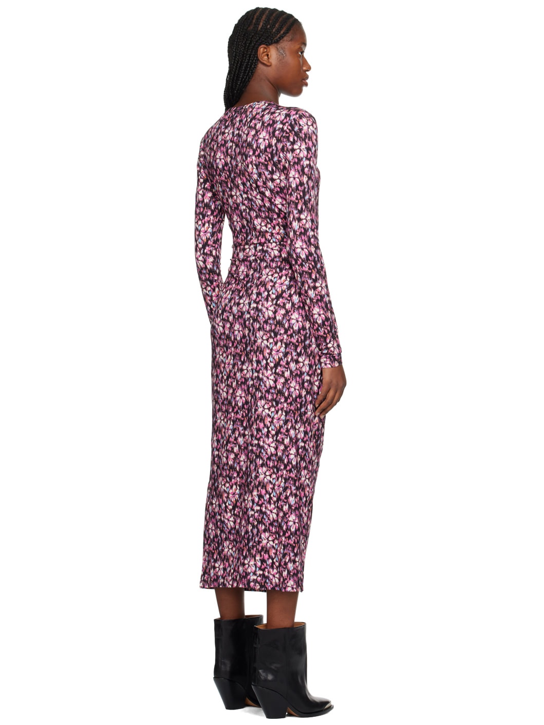Pink Lisy Midi Dress - 3
