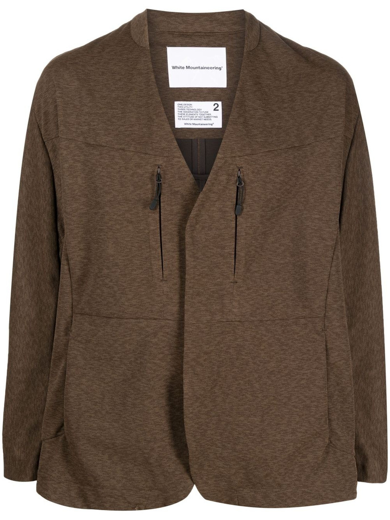 V-neck long-sleeve jacket 1