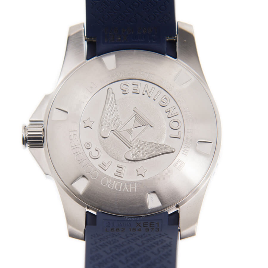 Longines Hydroconquest Automatic Blue Ceramic Bezel 41 mm Men's Watch L37814969 - 4