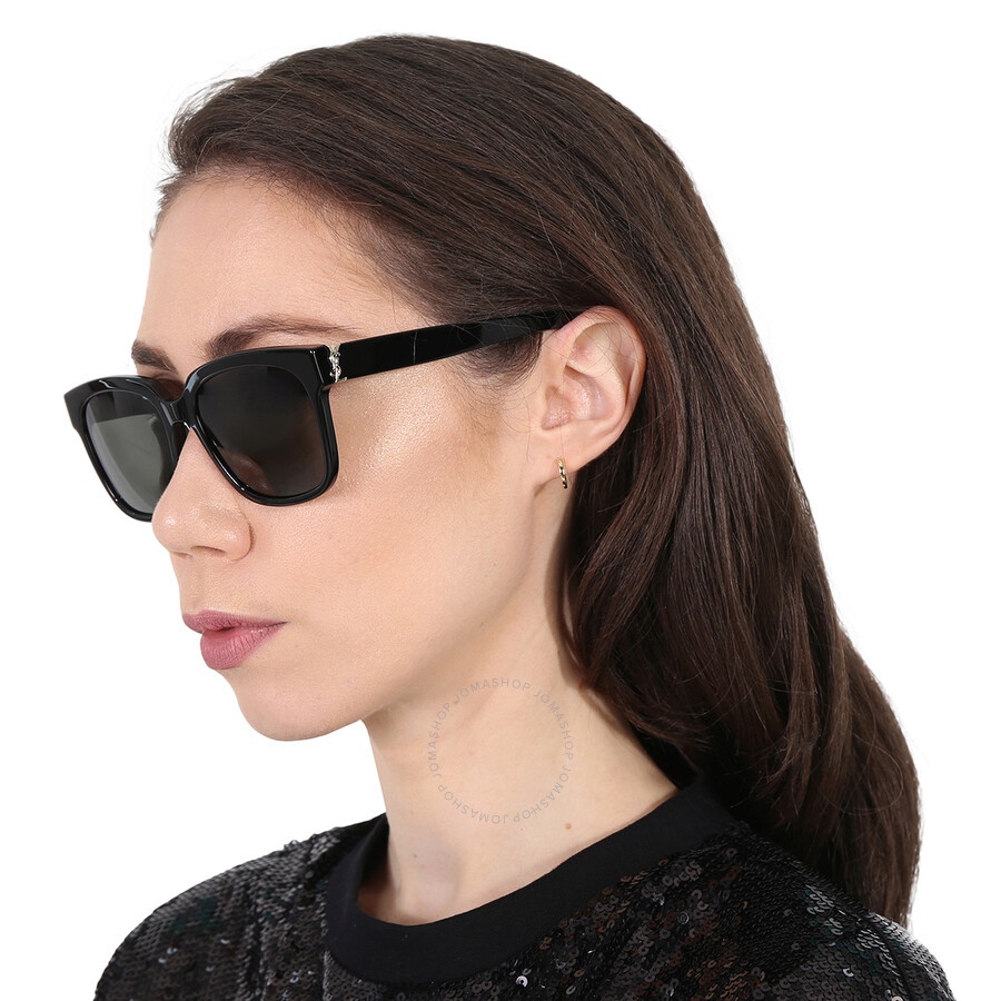 Saint Laurent Grey Square Ladies Sunglasses SL M40 003 54 - 2