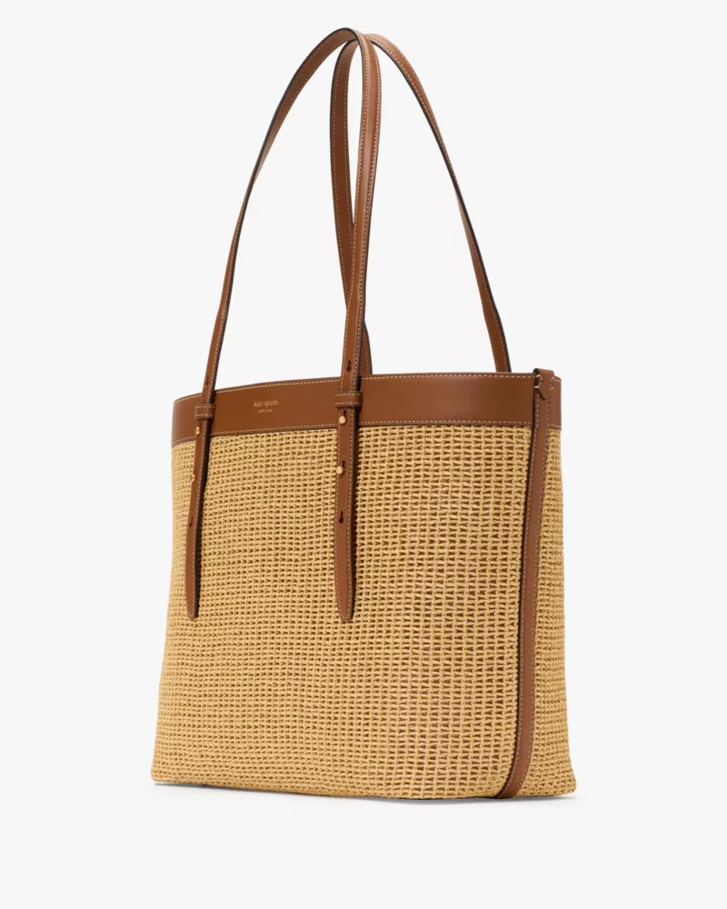 Do It All Straw Large Tote Bag 3