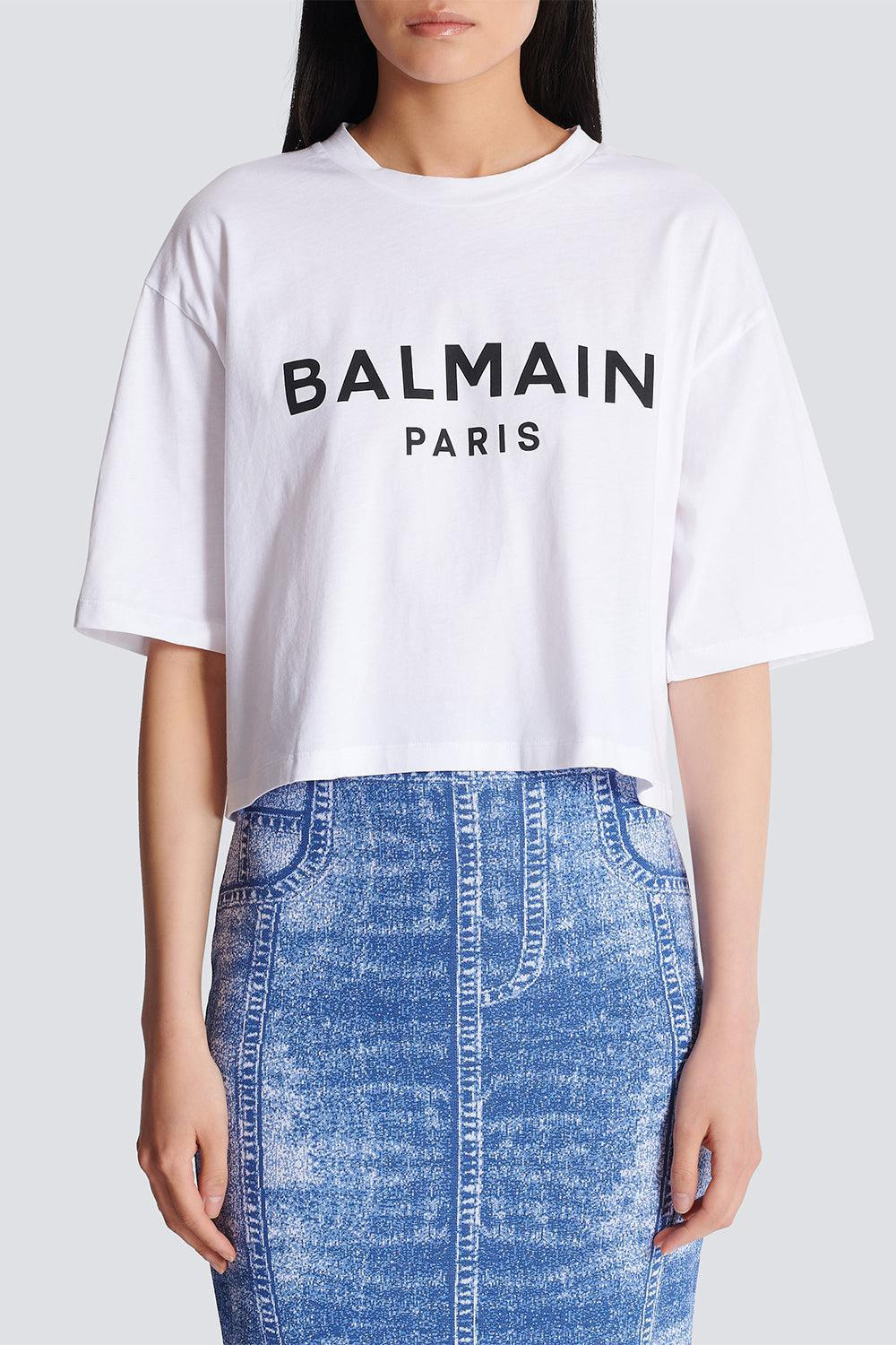 Printed Crop Tee - 3