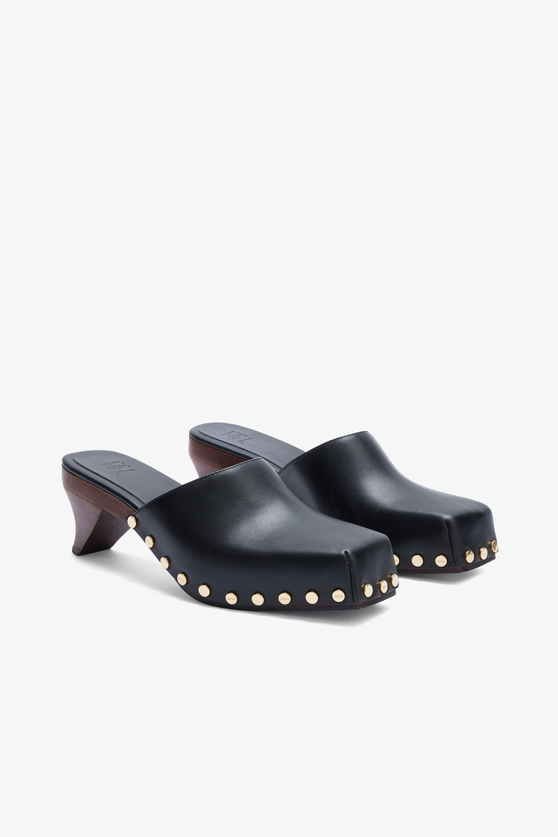 GANNI JUNE SABOT MULE IN BLACK outlook