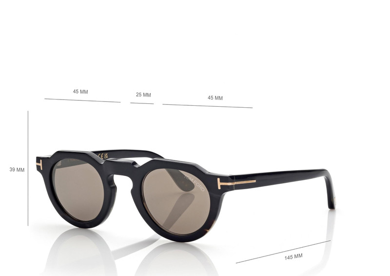 ROUND HORN SUNGLASSES 4