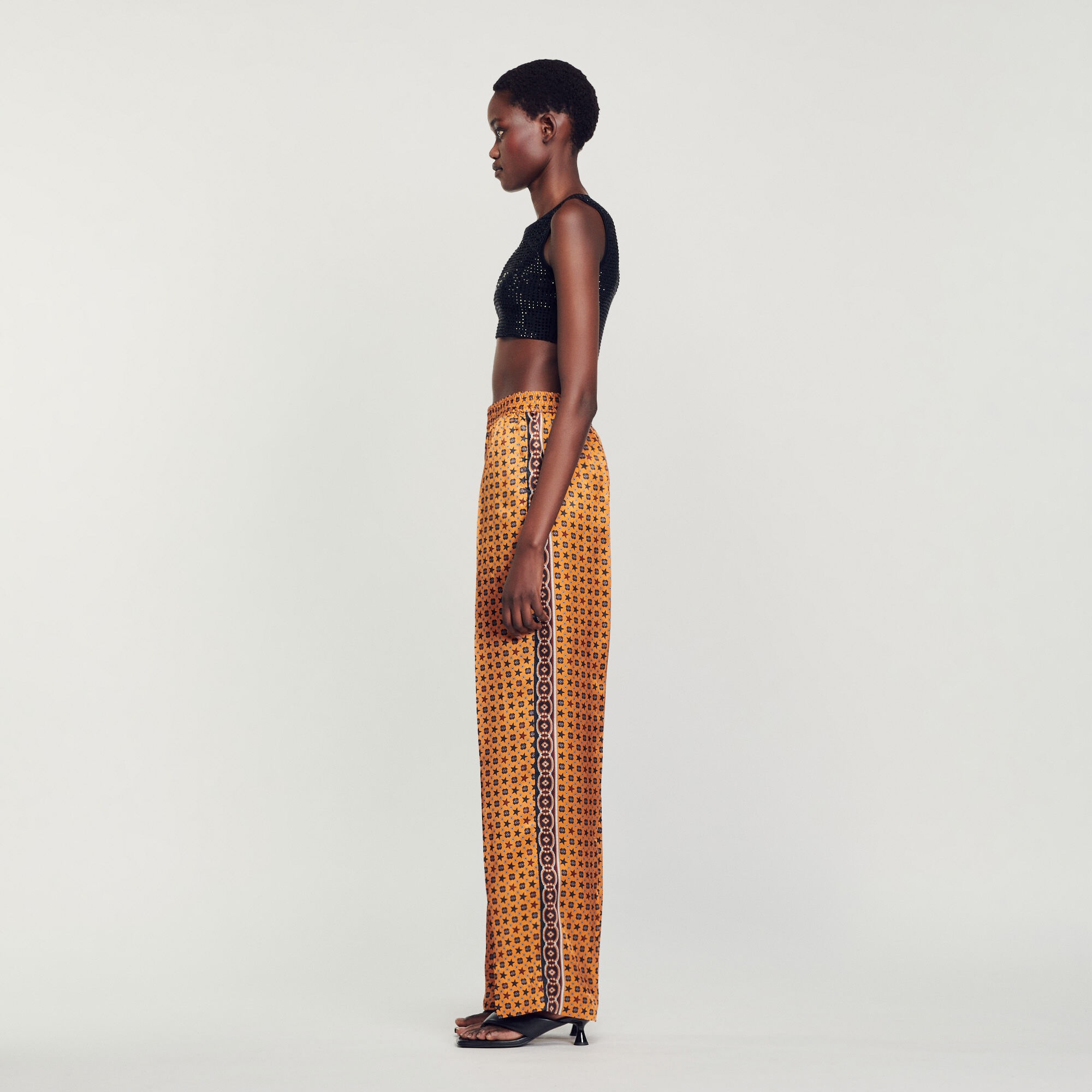 CROP TOP WITH RHINESTONES - 7