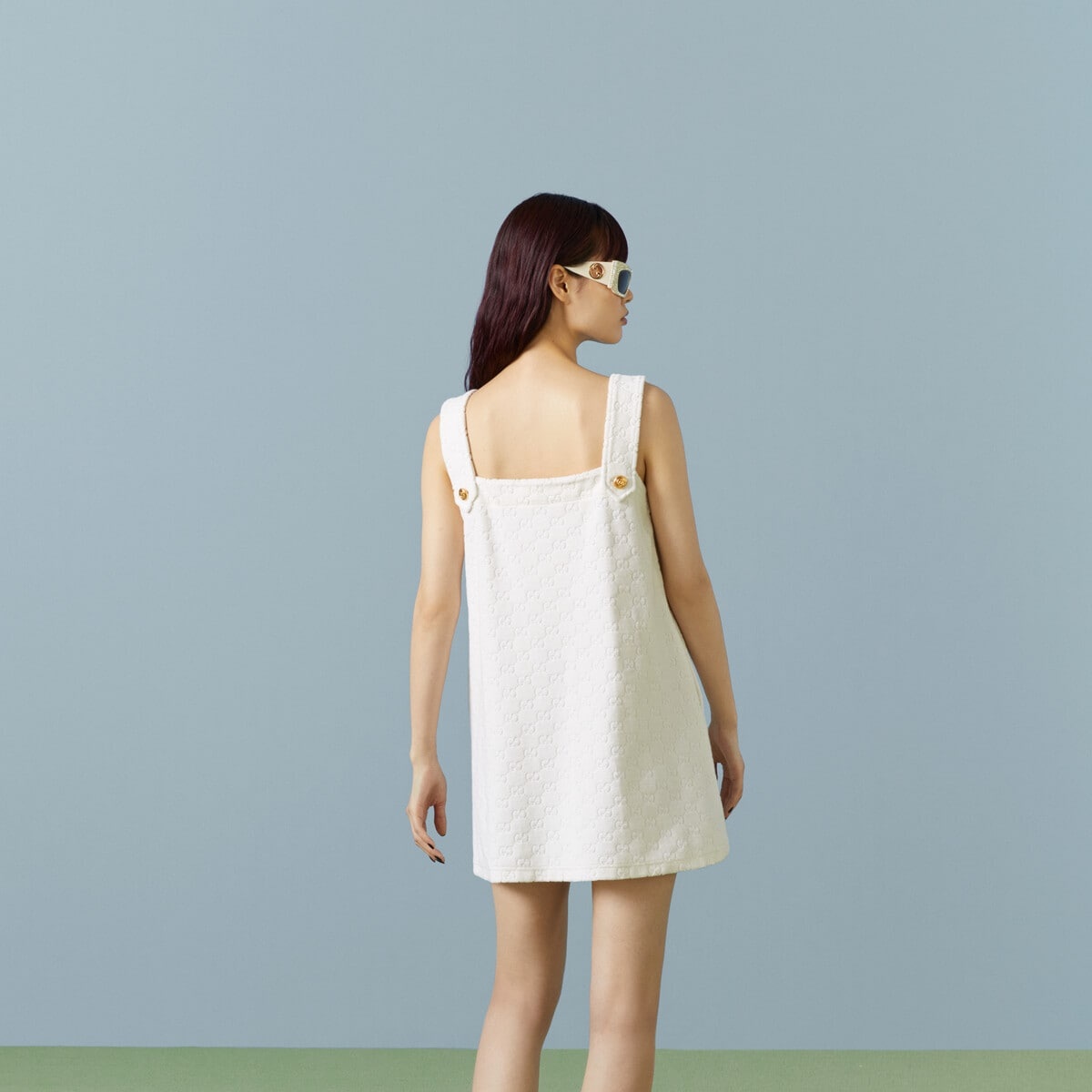 GG cotton jersey dress - 6