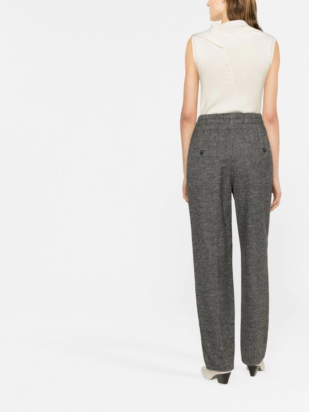 Miroki drawstring tapered trousers - 3