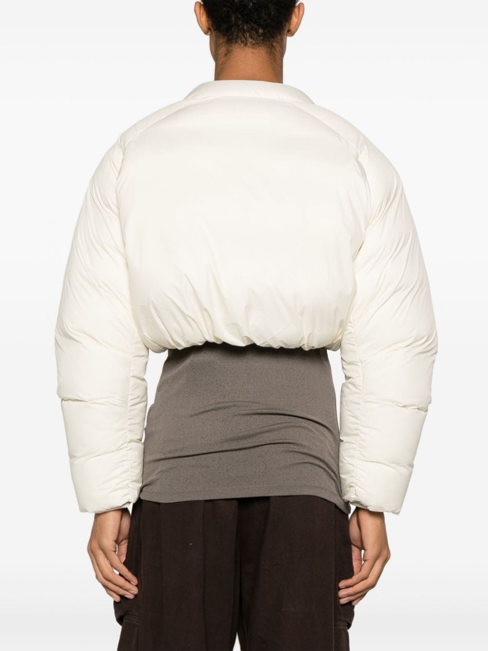 Pillow cropped down jacket - 5