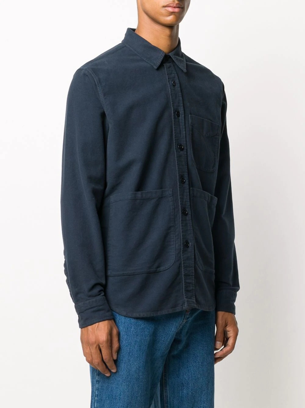 long sleeve overshirt - 3