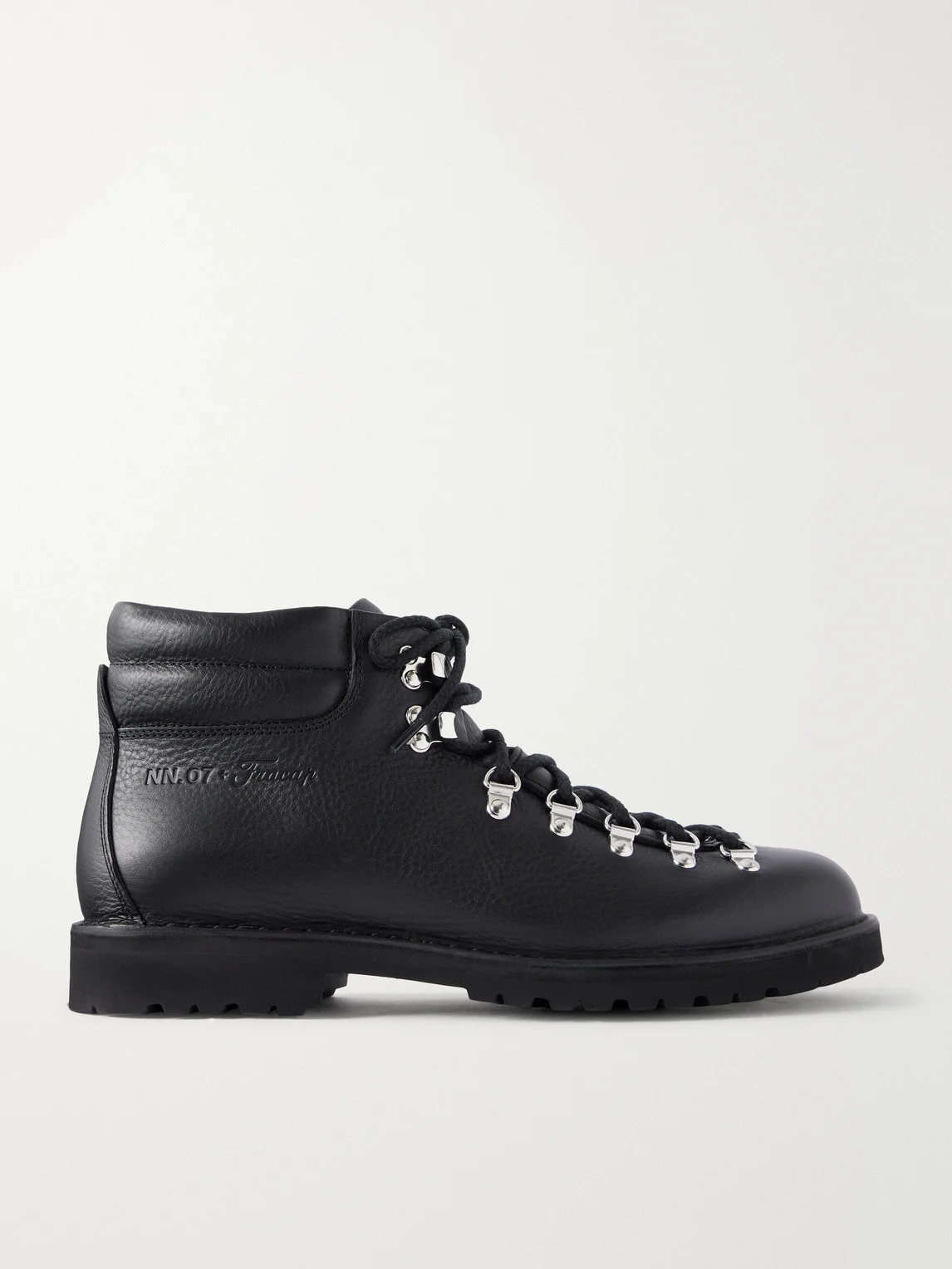 Fracap M127 Textured Leather Hiking Boots - 1