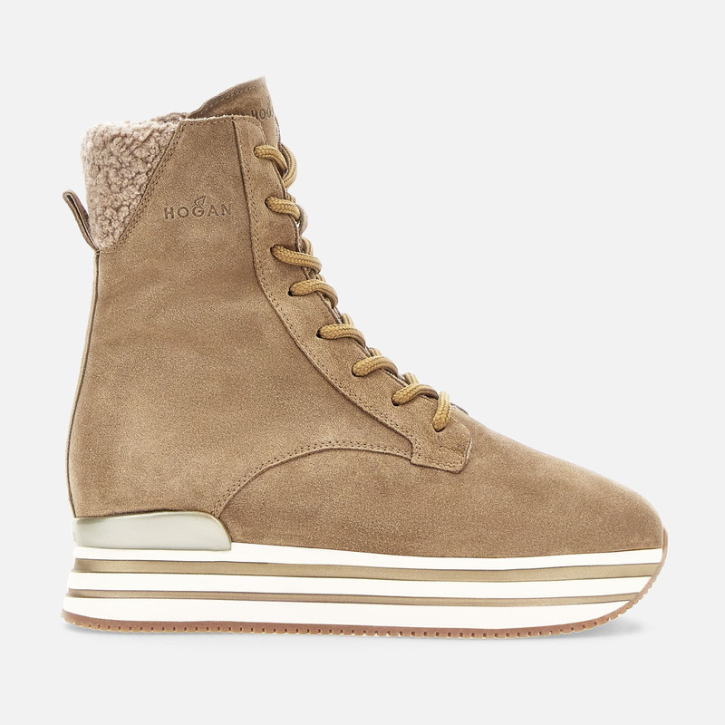 Ankle Boots Hogan Midi H222 Brown 1