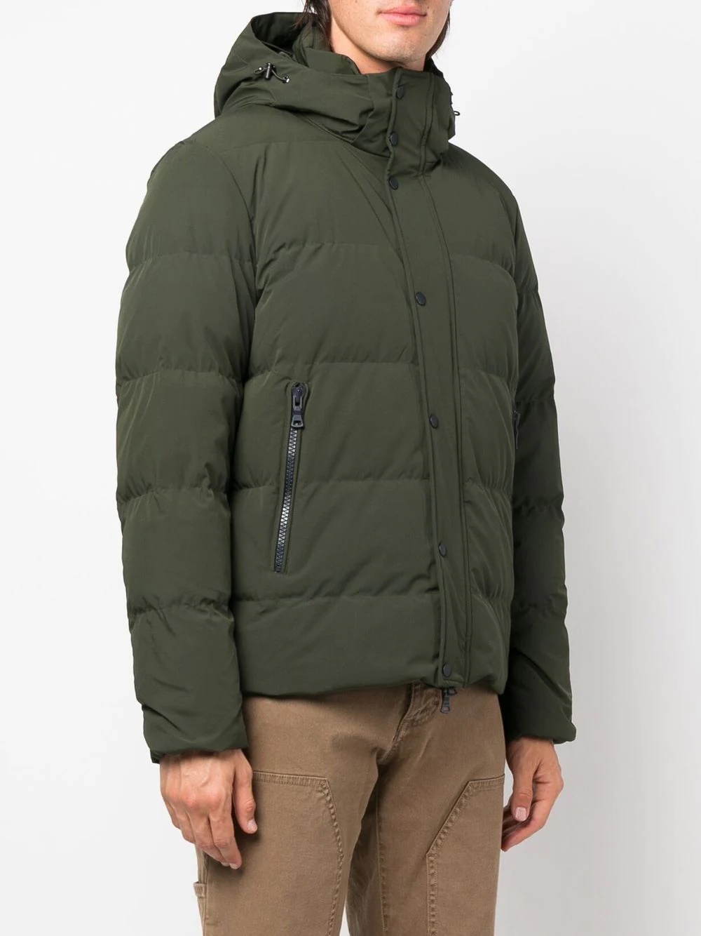 padded hooded jacket - 3