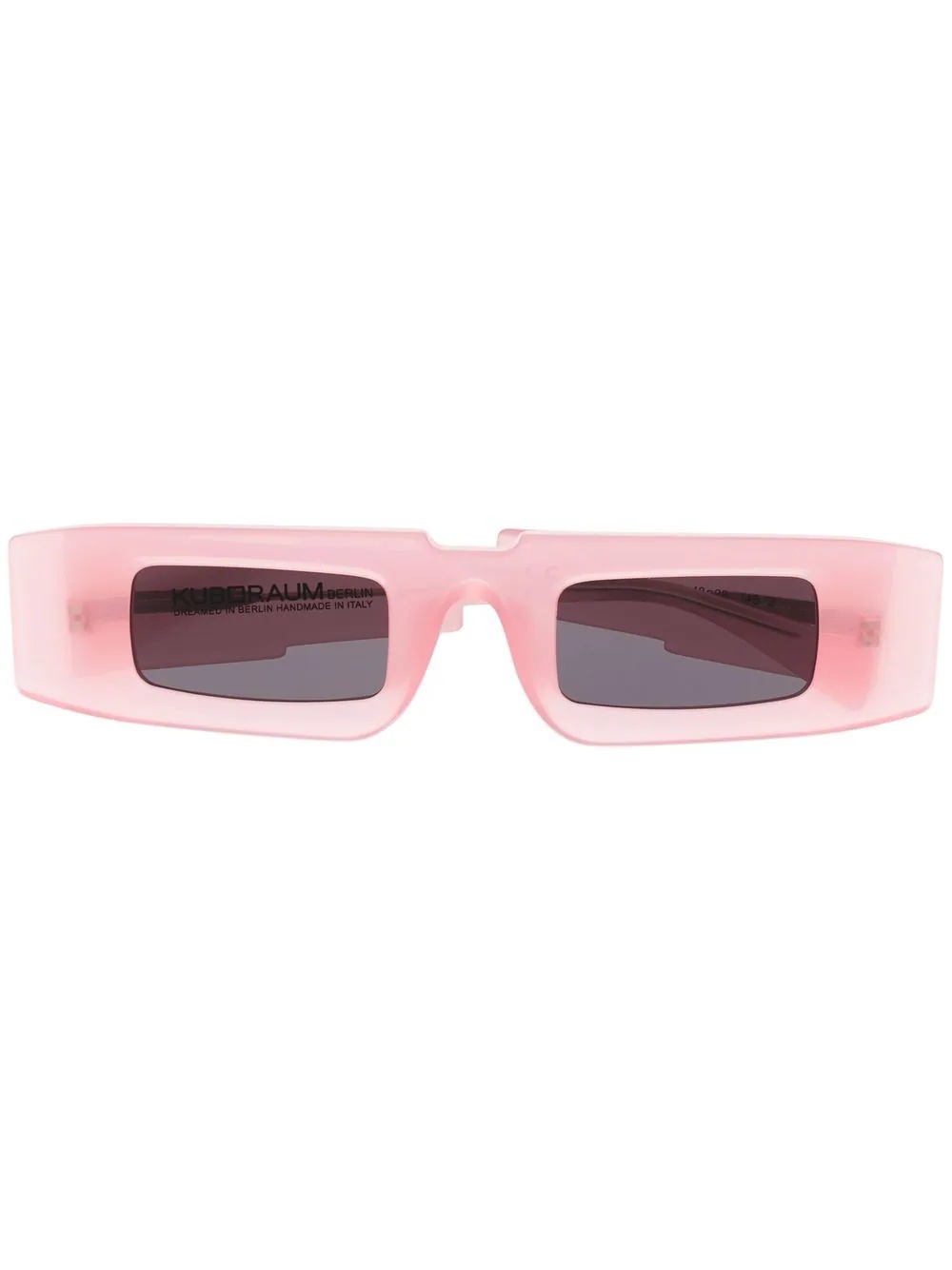 rectangular-frame sunglasses - 1