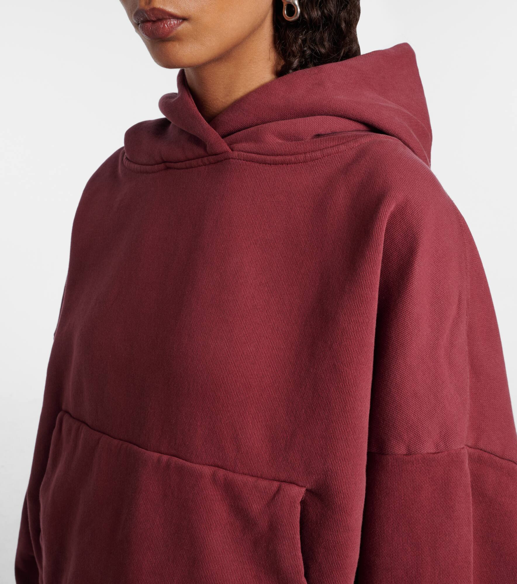 Heavy cotton jersey hoodie - 4