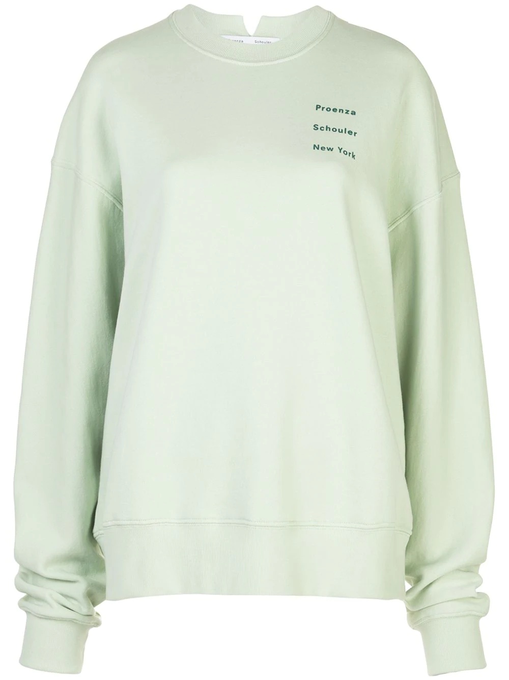 logo detail sweatshirt - 1