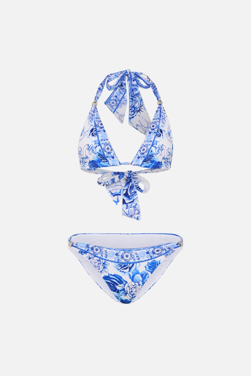 SOFT TIE BIKINI WITH TRIM - 3