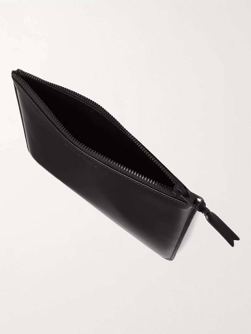 Logo-Debossed Leather Pouch 3