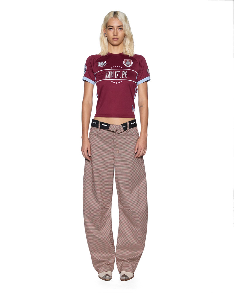 Ksubi SURROUND VISION BABY JERSEY SANGRIA outlook
