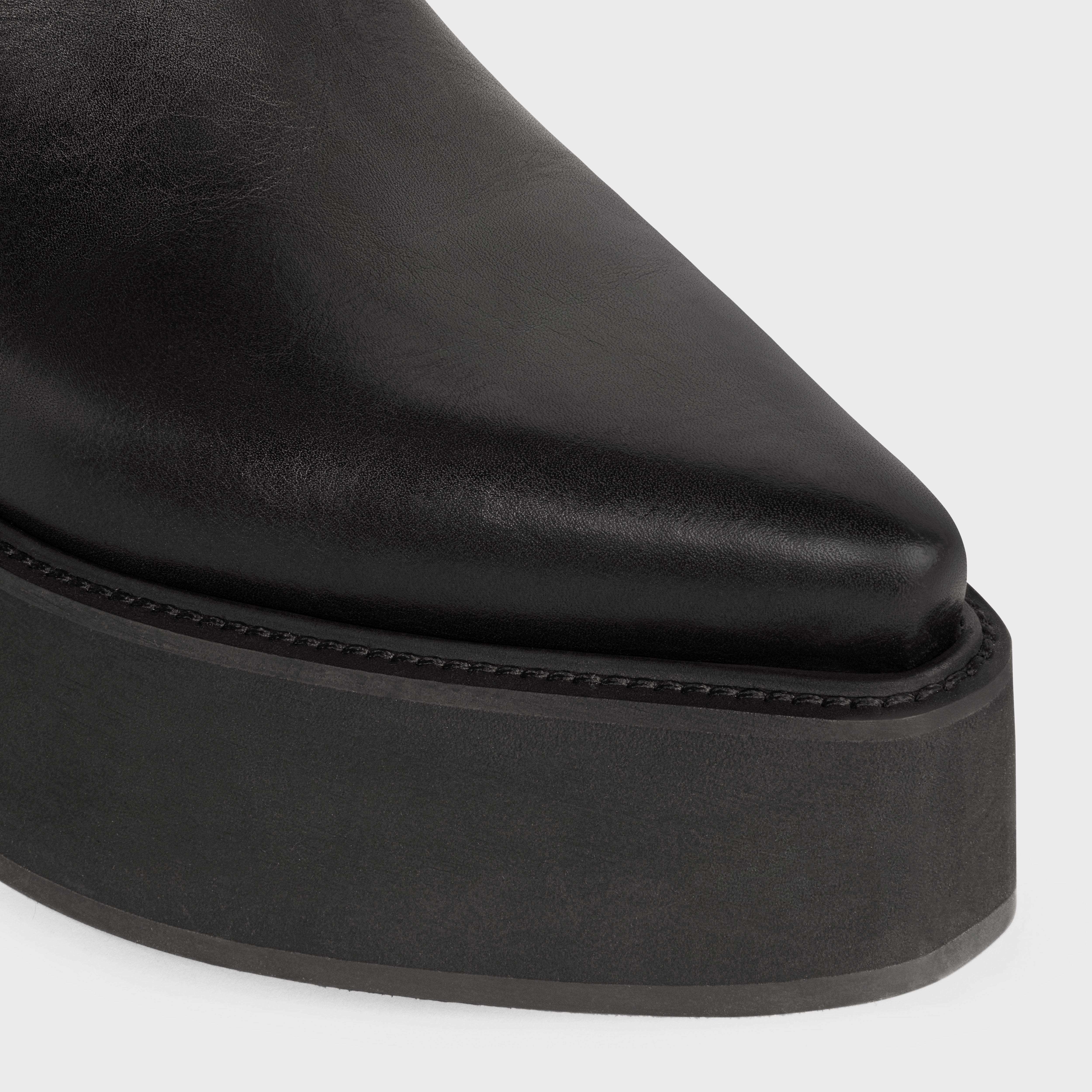 CELINE JED BIKER PLATFORM SANTIAG in Calfskin - 4