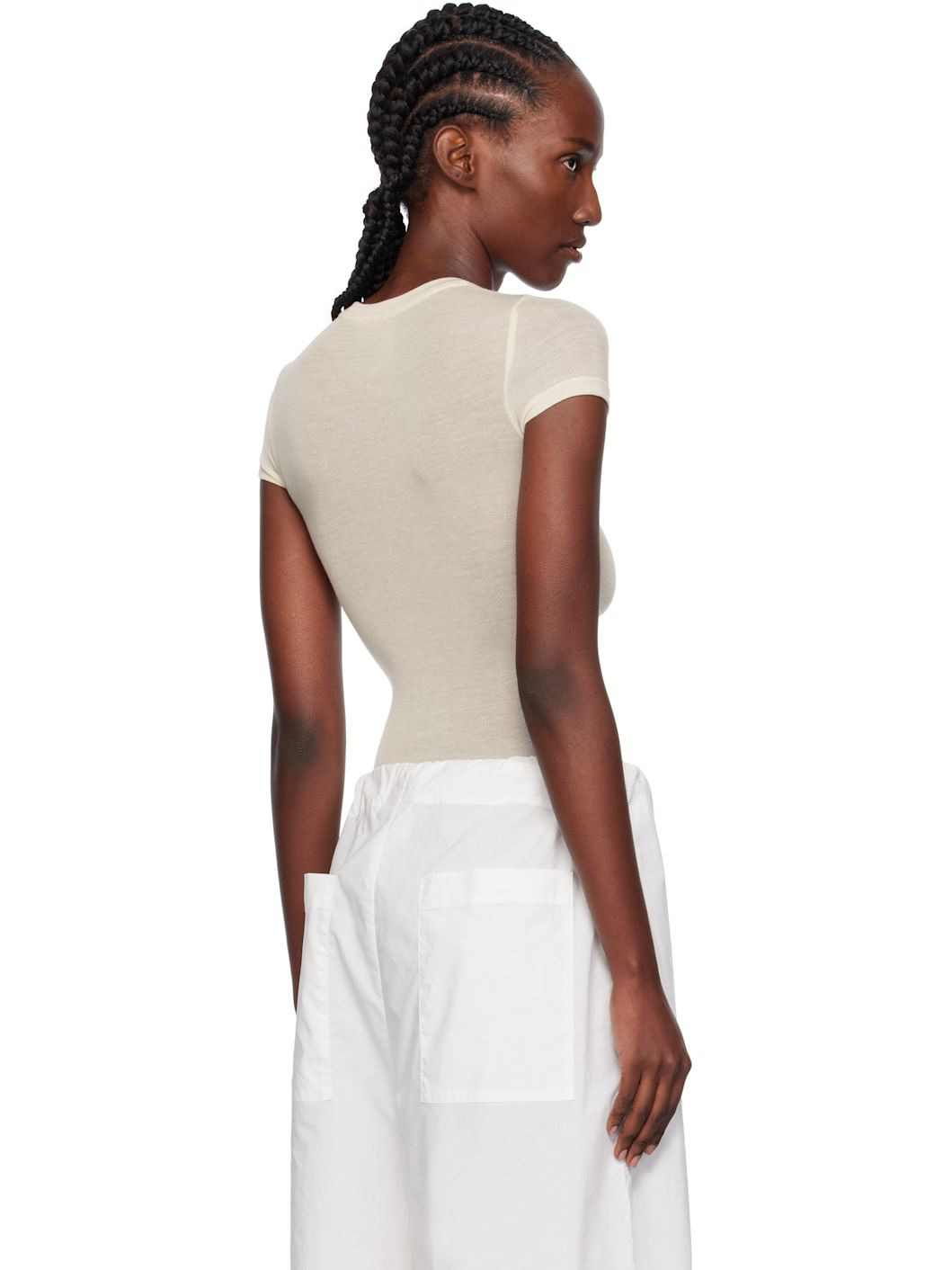 Off-White Elemental Sheer Baby T-shirt - 3