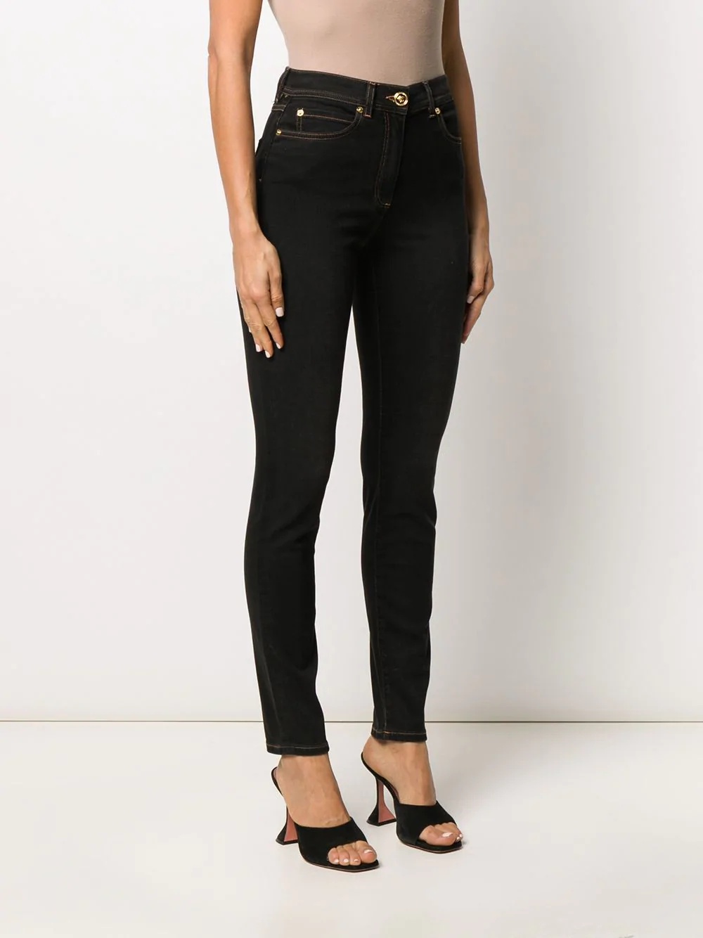 high rise skinny jeans - 3