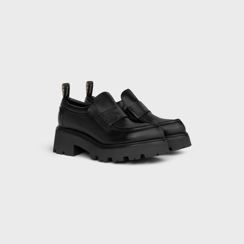 CELINE TRIOMPHE - LOAFER IN CALFSKIN VEGETAL TANNING AND CALFSKIN 2