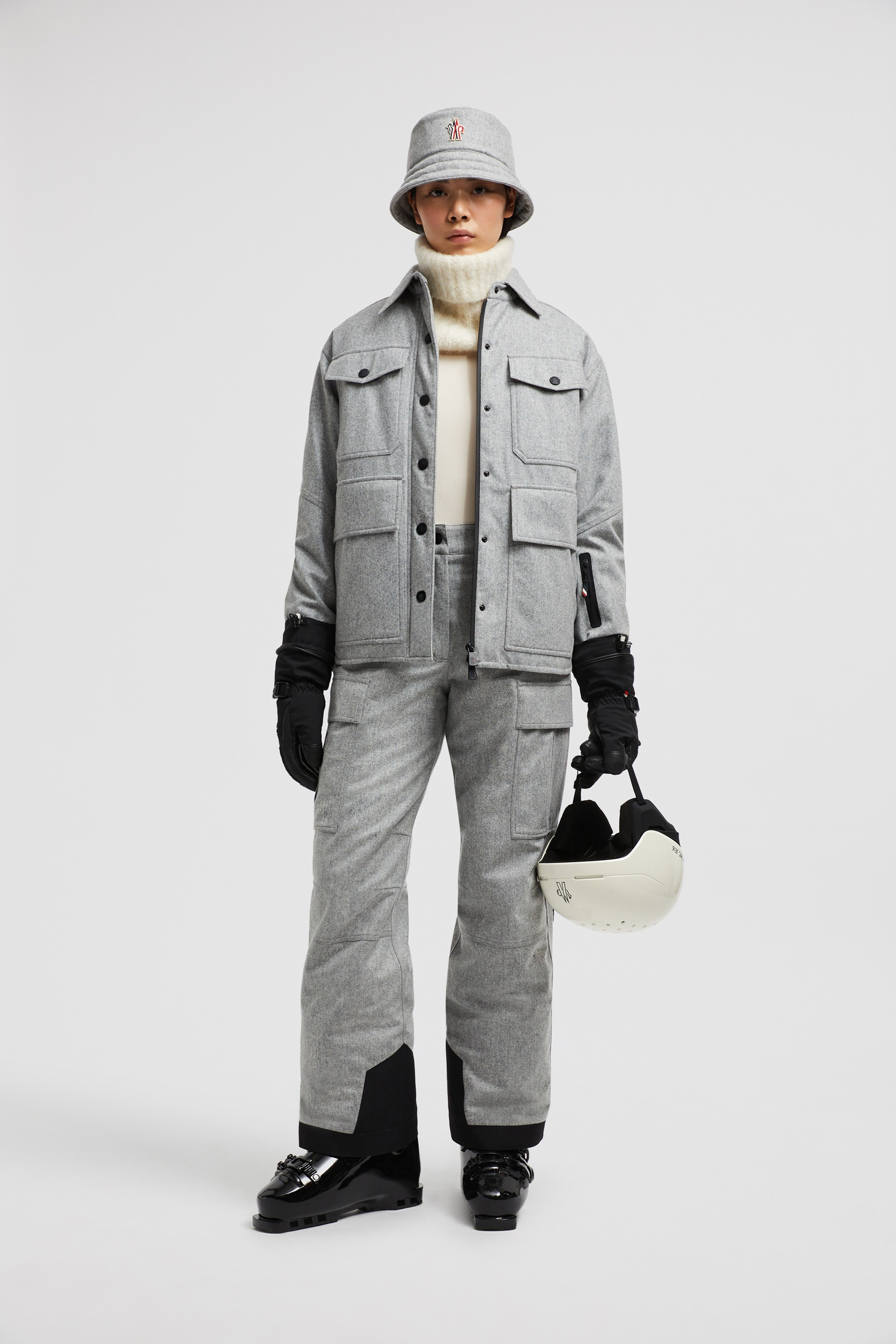 Padded Technical Wool Ski Pants - 2