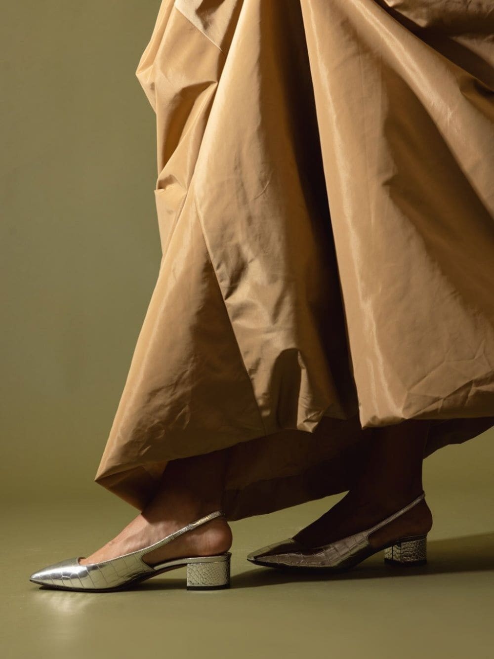 35mm Ginza slingback pumps - 4