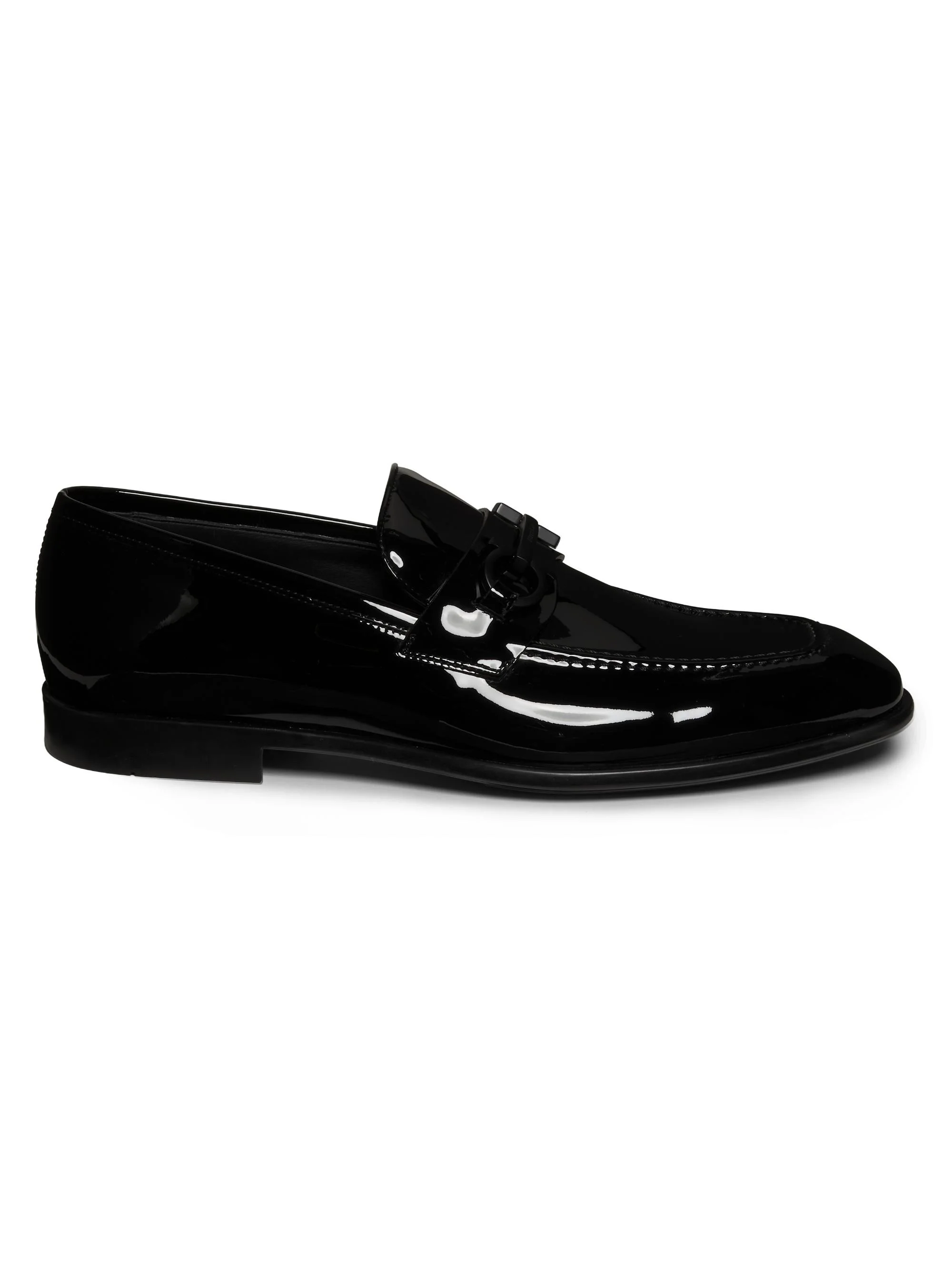 Men's Foster Patent Leather Loafers - Nero - 1