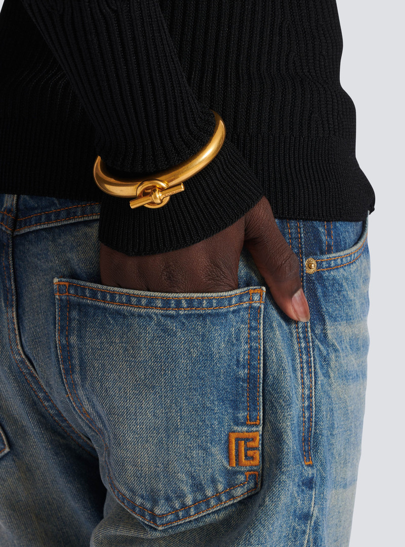Balmain T-Bar bangle bracelet outlook