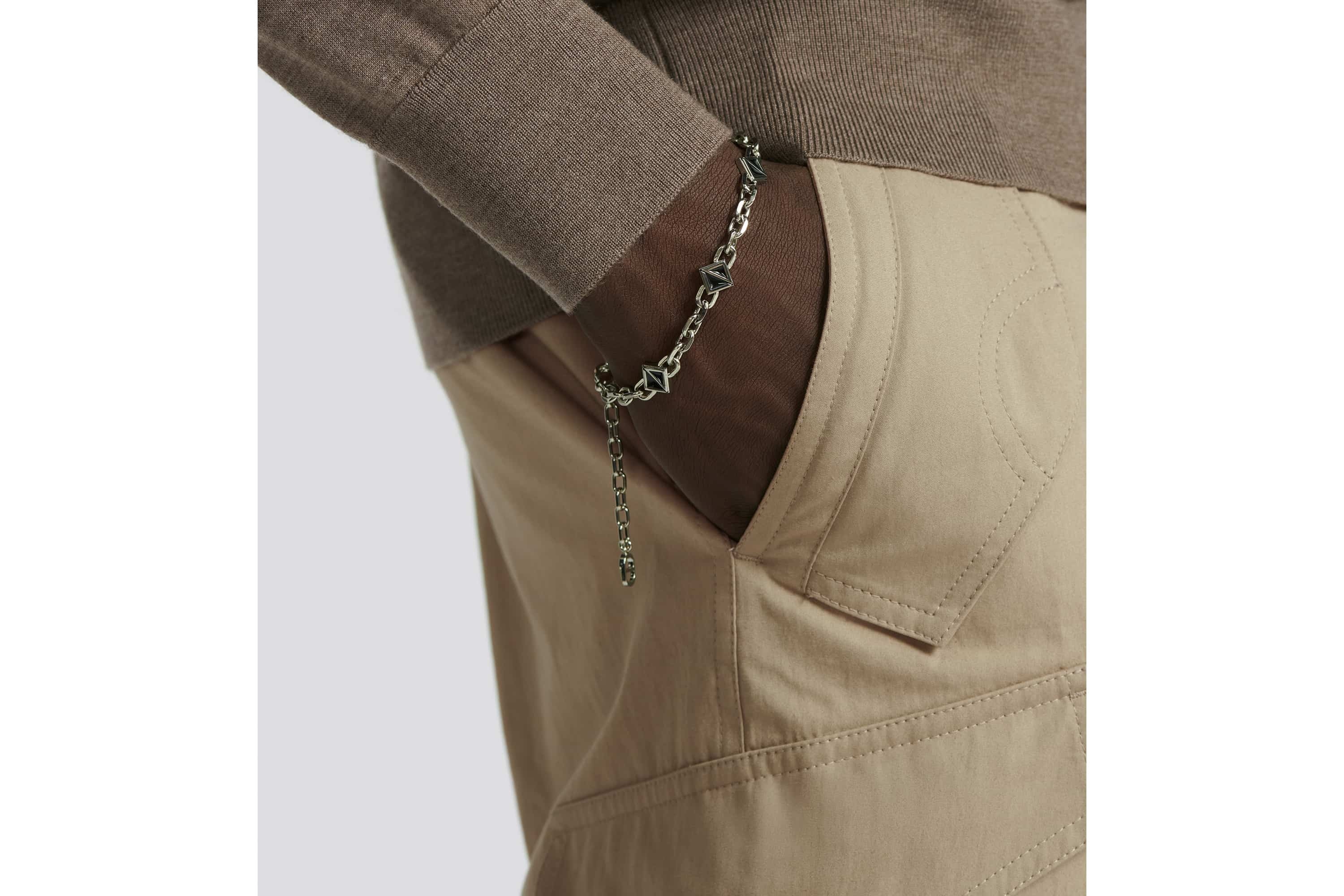 【大人気 】DIOR CD ICON THIN CHAIN LINK BRACELET Dior CD Icon Thin Chain Link Bracelet | REVERSIBLE