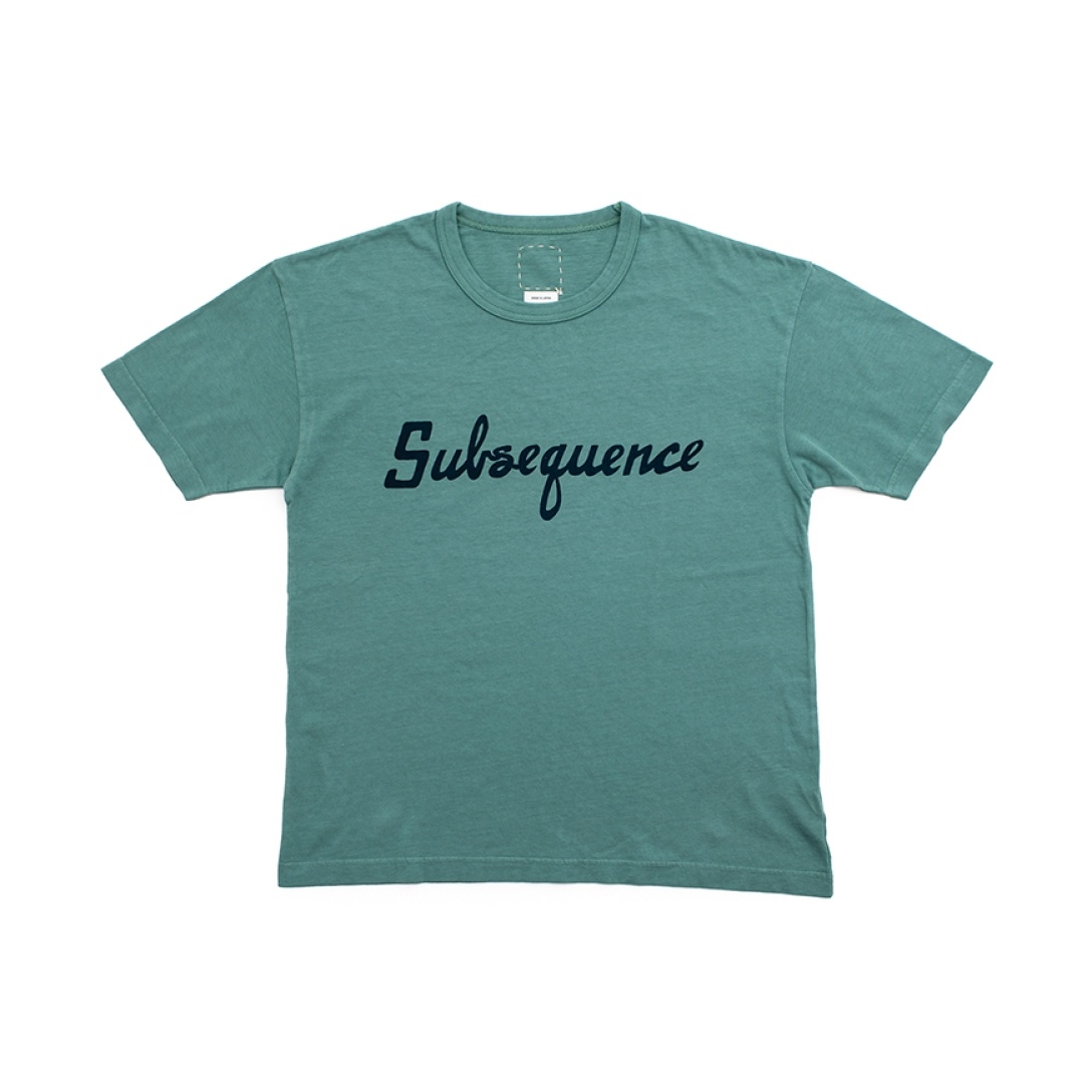 JUMBO TEE S/S VEG DYE (Subsequence) GREEN - 1