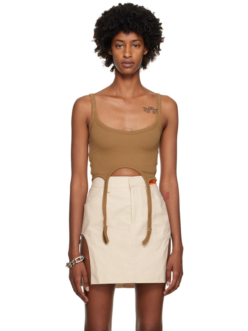 Brown Hooks Tank Top 1