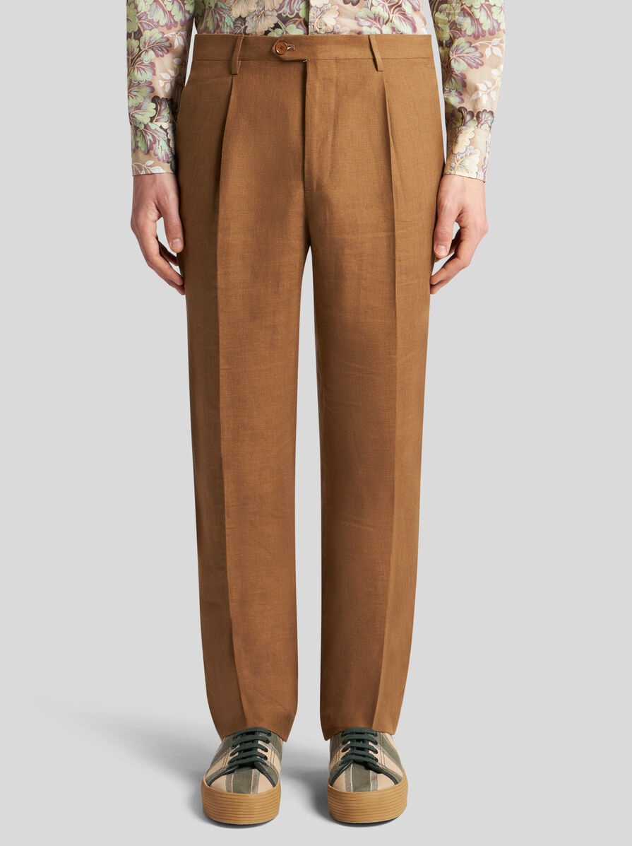 TAILORED LINEN TROUSERS - 2